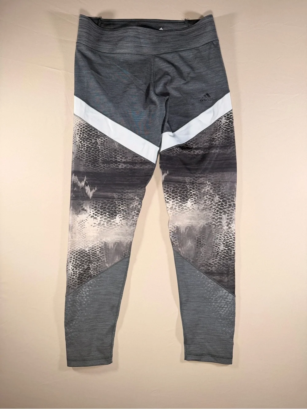Adidas Climalite Women’s Printed Athletic Leggings Size Large